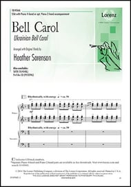 Bell Carol SSA choral sheet music cover Thumbnail